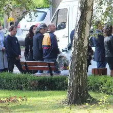 Zobacz zdjęcie: Zobacz, jak przyjaciele żegnali Jacka Pałkę