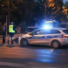 Zobacz zdjęcie: Zderzenie motocykla z nauką jazdy - jedna osoba ranna