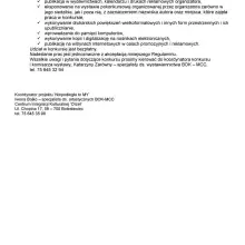 Zobacz zdjęcie: Regulamin konkursu