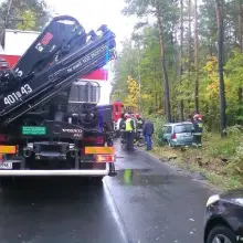 Zobacz zdjęcie: Wypadek między Osłą a Gromadką. 9-latek trafił do legnickiego szpitala