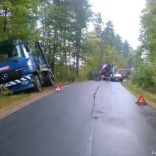 Zobacz zdjęcie: Wypadek między Osłą a Gromadką. 9-latek trafił do legnickiego szpitala
