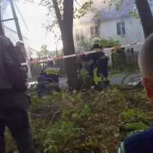 Zobacz zdjęcie: Pożar budynku w Jurkowie – jedna osoba ciężko ranna