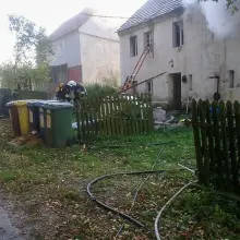 Zobacz zdjęcie: Pożar w Jurkowie – zdjęcia druhów z Raciborowic i Warty Bolesławieckiej
