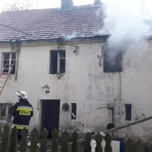 Zobacz zdjęcie: Pożar w Jurkowie – zdjęcia druhów z Raciborowic i Warty Bolesławieckiej