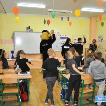 Zobacz zdjęcie: Bezpieczniej z Komisarzem Lwem
