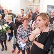 Zobacz zdjęcie: Uczestnicy wystawy prac Jolanty Ajlikow-Czarneckiej