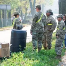 Zobacz zdjęcie: Sprzęt wojskowy nowej zmiany US Army już w Bolesławcu
