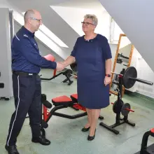 Zobacz zdjęcie: Nowa sala treningowa dla zgorzeleckiej policji