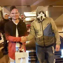 Zobacz zdjęcie: Radek „Sołtys” i jego karawan podbili Wrocław na Halloween