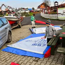 Zobacz zdjęcie: Regaty Błękitna Wstęga Odry z udziałem żeglarzy ze szkółki Sail Swim