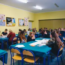 Zobacz zdjęcie: Warsztaty  Amnesty International w Bibliotece Szkolnj Zespołu Szkół Ogólnokształcących i Zawodowych