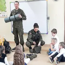Zobacz zdjęcie: Żołnierze w Akademii Rozwoju w Tomaszowie