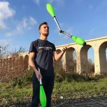 Zobacz zdjęcie: Piotr Hanusiak, kuglarz z Bolesławca