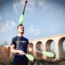 Zobacz zdjęcie: Piotr Hanusiak, kuglarz z Bolesławca
