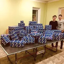 Zobacz zdjęcie: Szlachetne paczki od bolesławieckich strażaków