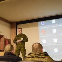 Zobacz zdjęcie: Major Jacek Jackowski oficerem roku 23 Pułku Artylerii
