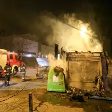 Zobacz zdjęcie: Akcja strażaków przy ul. Łukasiewicza w Bolesławcu