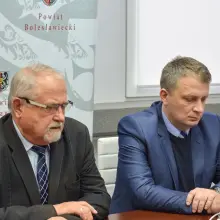 Zobacz zdjęcie: Przedświąteczna konferencja Powiatu Bolesławieckiego