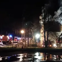 Zobacz zdjęcie: Pożar przy ul. II Armii Wojska Polskiego w Bolesławcu