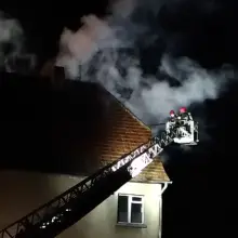 Zobacz zdjęcie: Pożar przy ul. II Armii Wojska Polskiego w Bolesławcu
