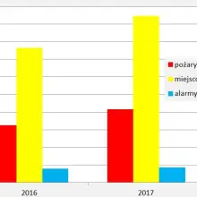 Zobacz zdjęcie: Strażacy: ponad 400 pożarów i prawie 90 fałszywych alarmów