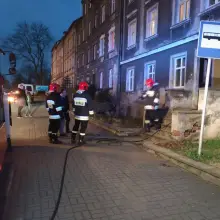 Zobacz zdjęcie: Wozy strażackie przy ul. Garncarskiej