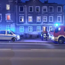Zobacz zdjęcie: Wozy strażackie przy ul. Garncarskiej