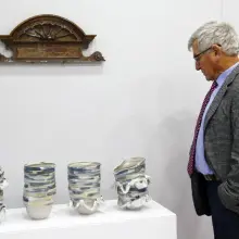 Zobacz zdjęcie: Rzeźby z pleneru ceramicznego 2012-2017 w legnickim BWA