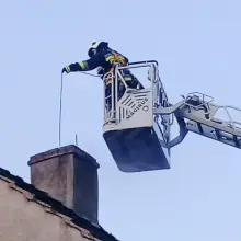 Zobacz zdjęcie: Pożar w Lubkowie. Jedna osoba poszkodowana