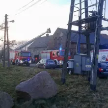 Zobacz zdjęcie: Pożar w Lubkowie. Jedna osoba poszkodowana