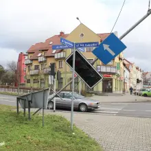 Zobacz zdjęcie: Wiatr połamał sygnalizację