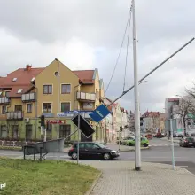 Zobacz zdjęcie: Wiatr połamał sygnalizację