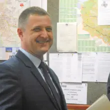 Zobacz zdjęcie: Szef policji w Nowogrodźcu Adam Frączek idzie na emeryturę