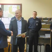 Zobacz zdjęcie: Szef policji w Nowogrodźcu Adam Frączek idzie na emeryturę