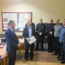 Zobacz zdjęcie: Szef policji w Nowogrodźcu Adam Frączek idzie na emeryturę