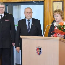 Zobacz zdjęcie: Powiat pożegnał byłego szefa straży pożarnej Grzegorza Kocona