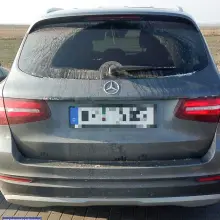 Zobacz zdjęcie: Odzyskali skradzionego w Niemczech Mercedesa. Złodziej zatrzymany w naszym powiecie