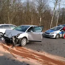 Zobacz zdjęcie: Zderzenie aut na ul. Kościuszki