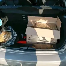Zobacz zdjęcie: Handlował nielegalnym tytoniem. Wpadł z 550 paczkami papierosów i 50 kg krajanki