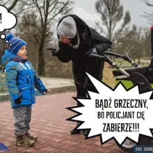 Zobacz zdjęcie: Rodzicu, nie strasz dziecka policjantem!!!