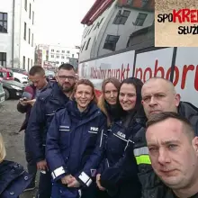 Zobacz zdjęcie: Mundurowi oddawali krew w ramach akcji „SpoKREWnieni służbą”