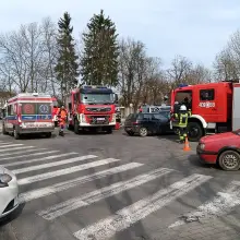 Zobacz zdjęcie: Kolizja na skrzyżowaniu ulic Kosiby i Murarskiej. 5 osób rannych