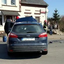 Zobacz zdjęcie: Wypadek w Łaziskach, dwie osoby w szpitalu. Sprawa będzie mieć finał w sądzie!