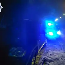 Zobacz zdjęcie: Ukrainiec nocą jechał autem bez świateł. Miał prawie 2 promile w organizmie