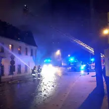 Zobacz zdjęcie: Pożar w Warcie. 12-godzinna akcja naszych strażaków