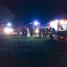 Переглянути фотографію: П’яний водій врізався у ліхтарний стовп і... пішов. Винуватця затримали