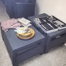 Zobacz zdjęcie: Odzyskali meble ogrodowe. Złodziej i paserka w rękach policji