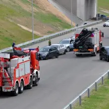 Переглянути фотографію: Наші пожежники на видовищних навчаннях на S3