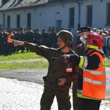 Zobacz zdjęcie: Alarm pożarowy w 23 Śląskim Pułku Artylerii