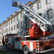 Zobacz zdjęcie: Alarm pożarowy w 23 Śląskim Pułku Artylerii